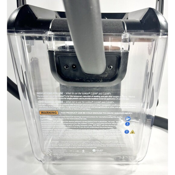DonJoy Iceman Clear 3 Cold Therapy System AC Adapter Hose-with Pad and Manual - Picture 4 of 13